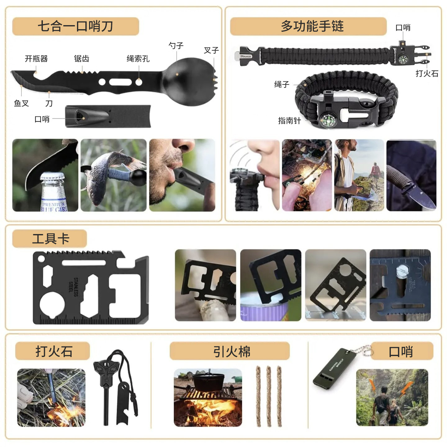 Set di Attrezzature per Campeg - Adventure Outdoor Equipment recensione e prezzo