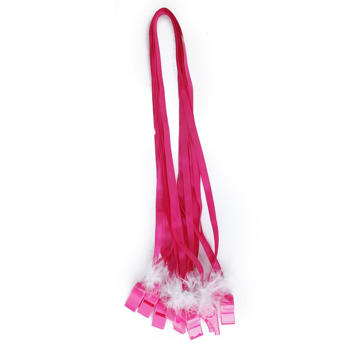 10 fischietti in plastica rosa - Outdoor Adventure Day recensione e prezzo