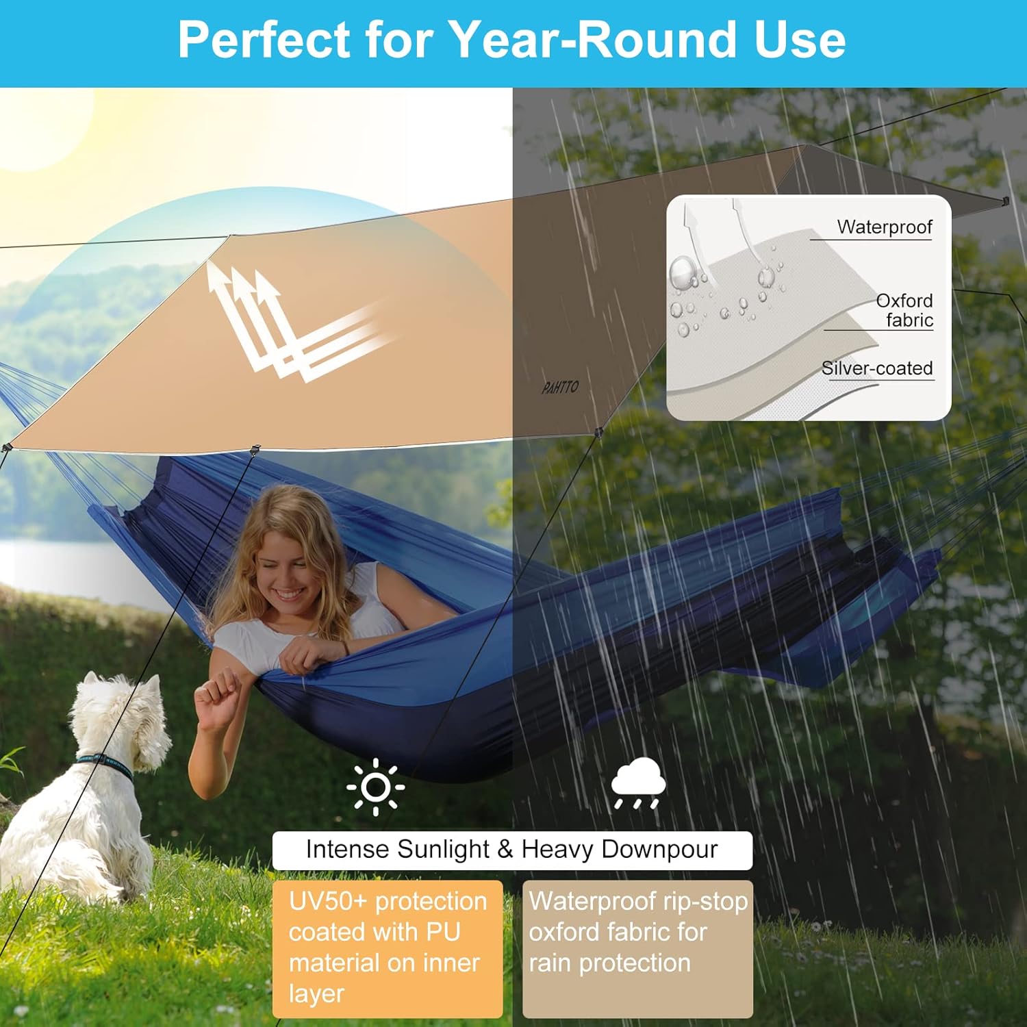 Telo Antipioggia per Amaca 202 - Hammock Rain Tarp recensione e prezzo