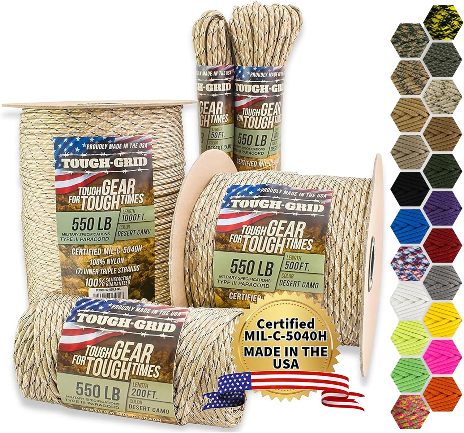 Corda Paracord 550 in Nylon, P - Outdoor Adventure Usa recensione e prezzo