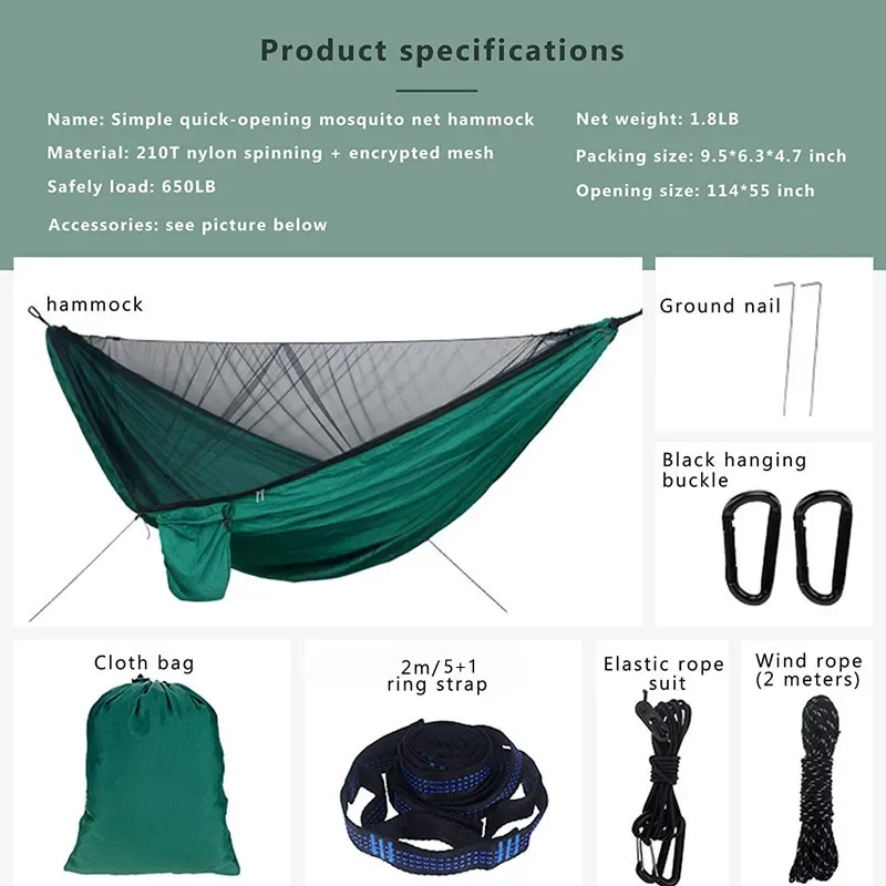 Amaca da campeggio con zanzari - Hammock Rain Tarp recensione e prezzo