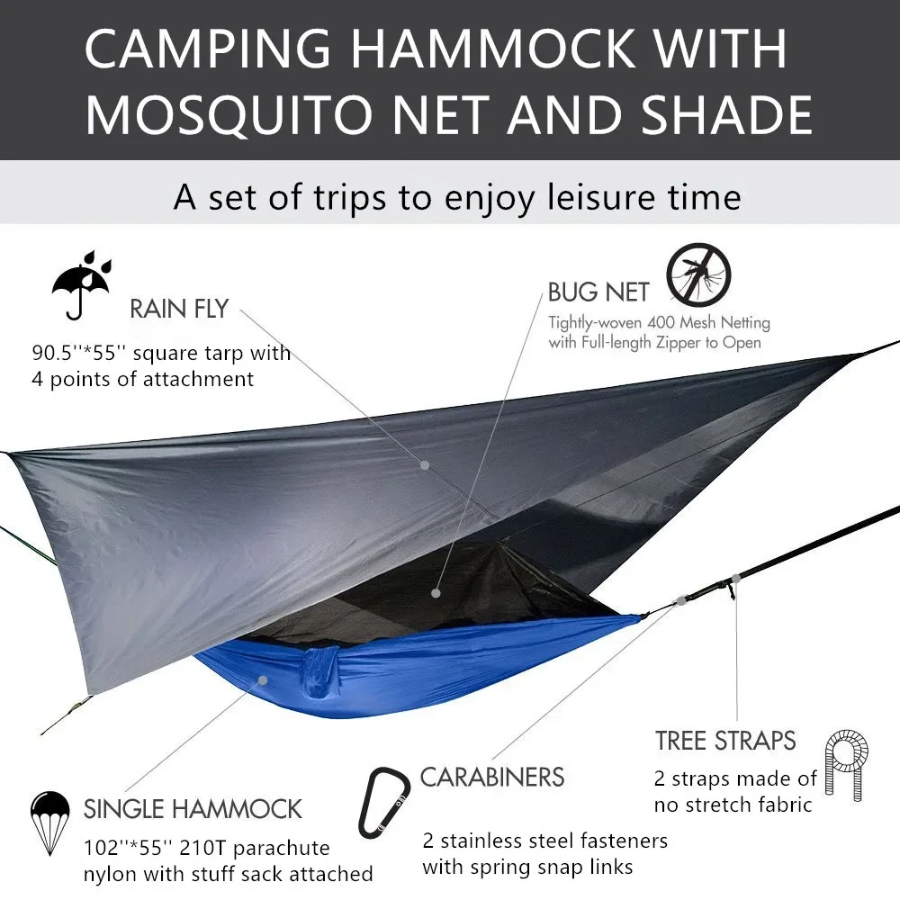 Amaca da campeggio portatile l - Hammock Rain Tarp recensione e prezzo