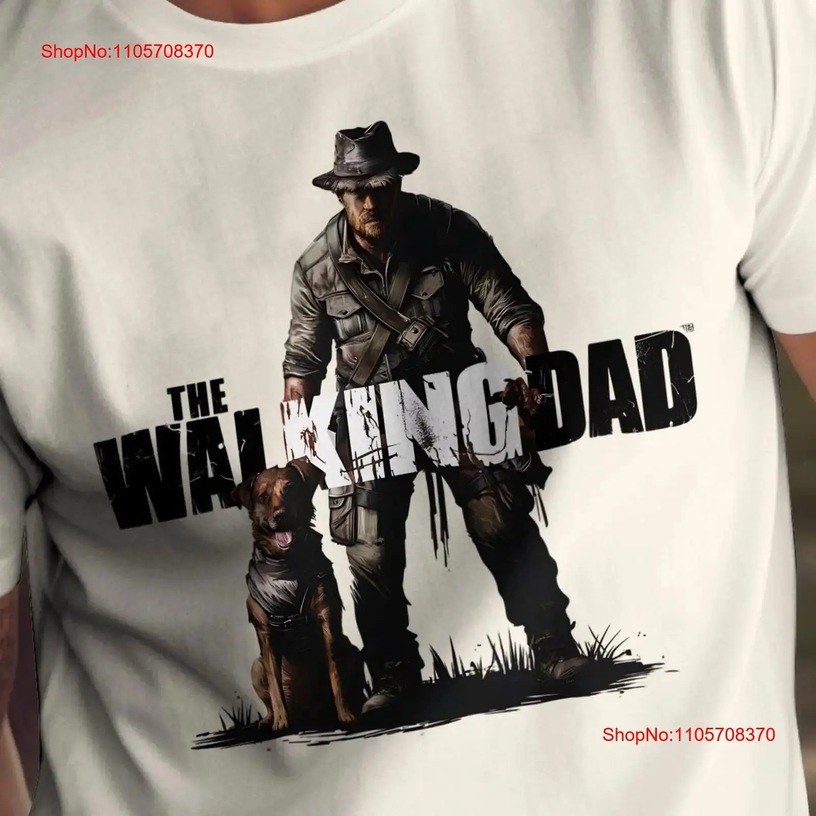Maglietta The Walking Dad Dog, - Outdoor Adventure Day recensione e prezzo